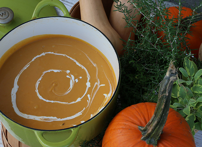 chars thai sweet potato soup
