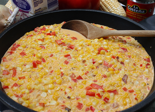 chef dezs south western creamed corn