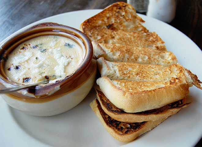 chorizo and aged cheddar dip