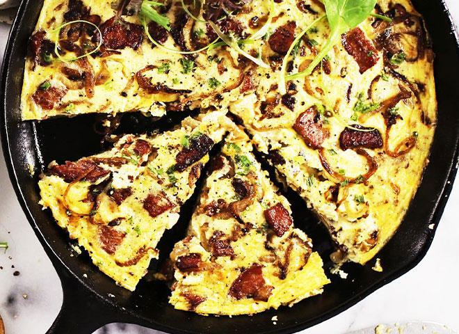 farmer sausage quiche