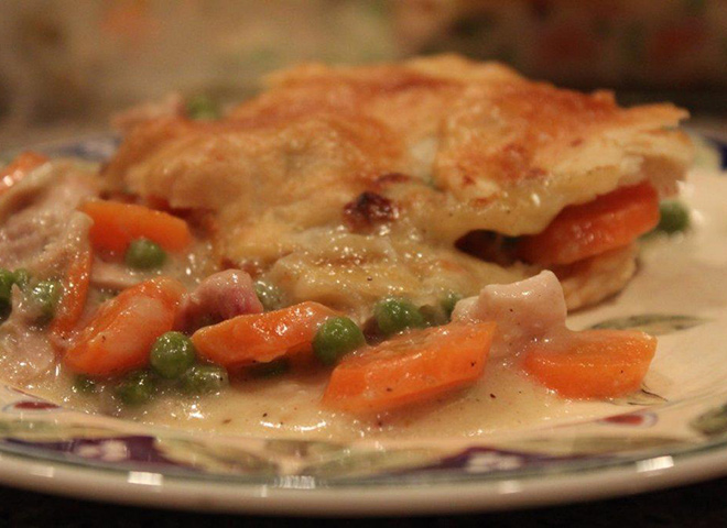 old time chicken pot pie