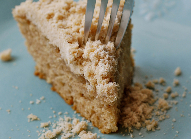 oma klassens crumb cake