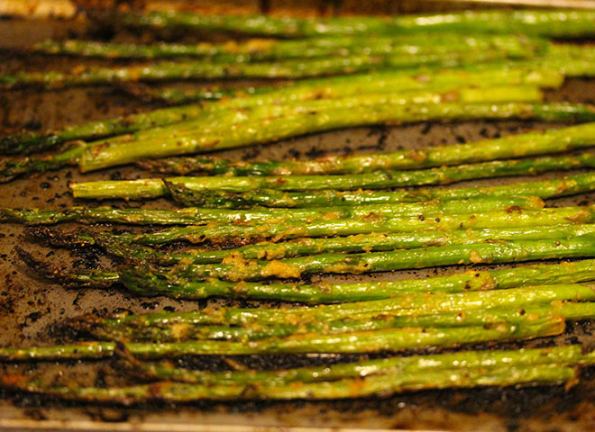 oven roasted asparagus