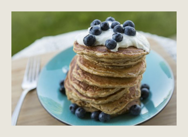 sarahs weekend whole grain pancakes