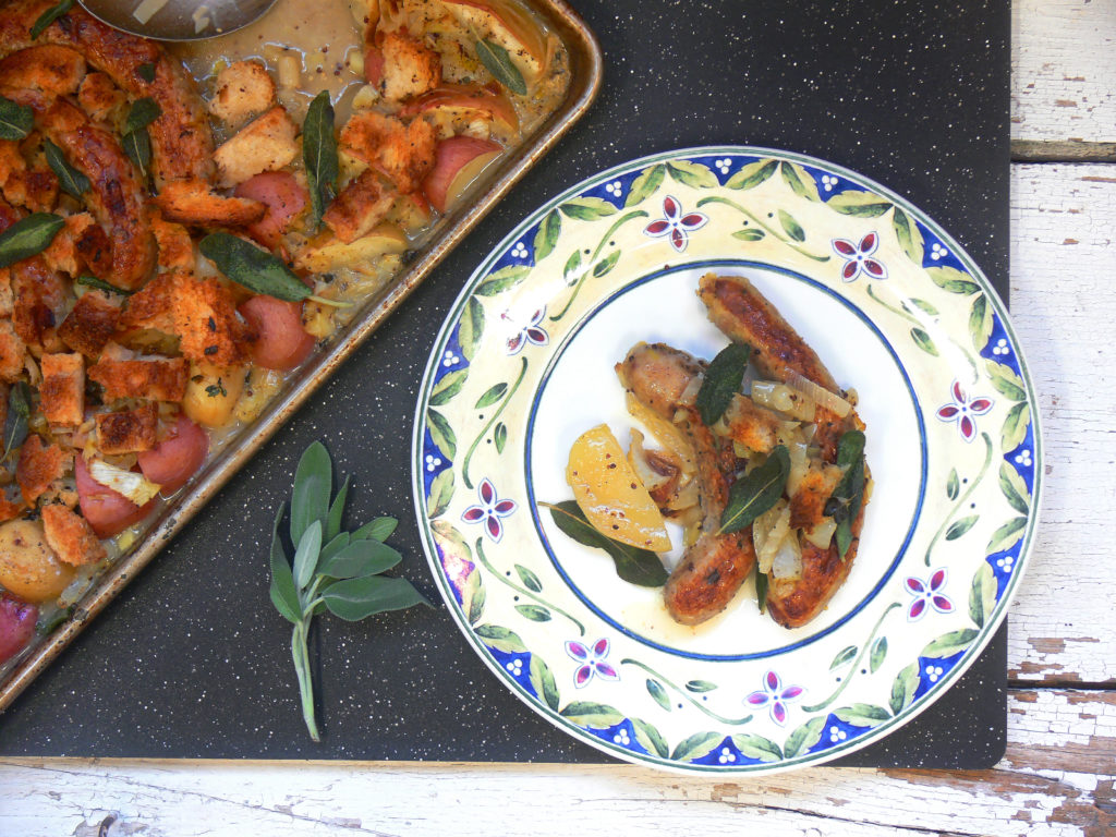 Lepp's Sausage and Apple Tray Bake Lepp Farm Market