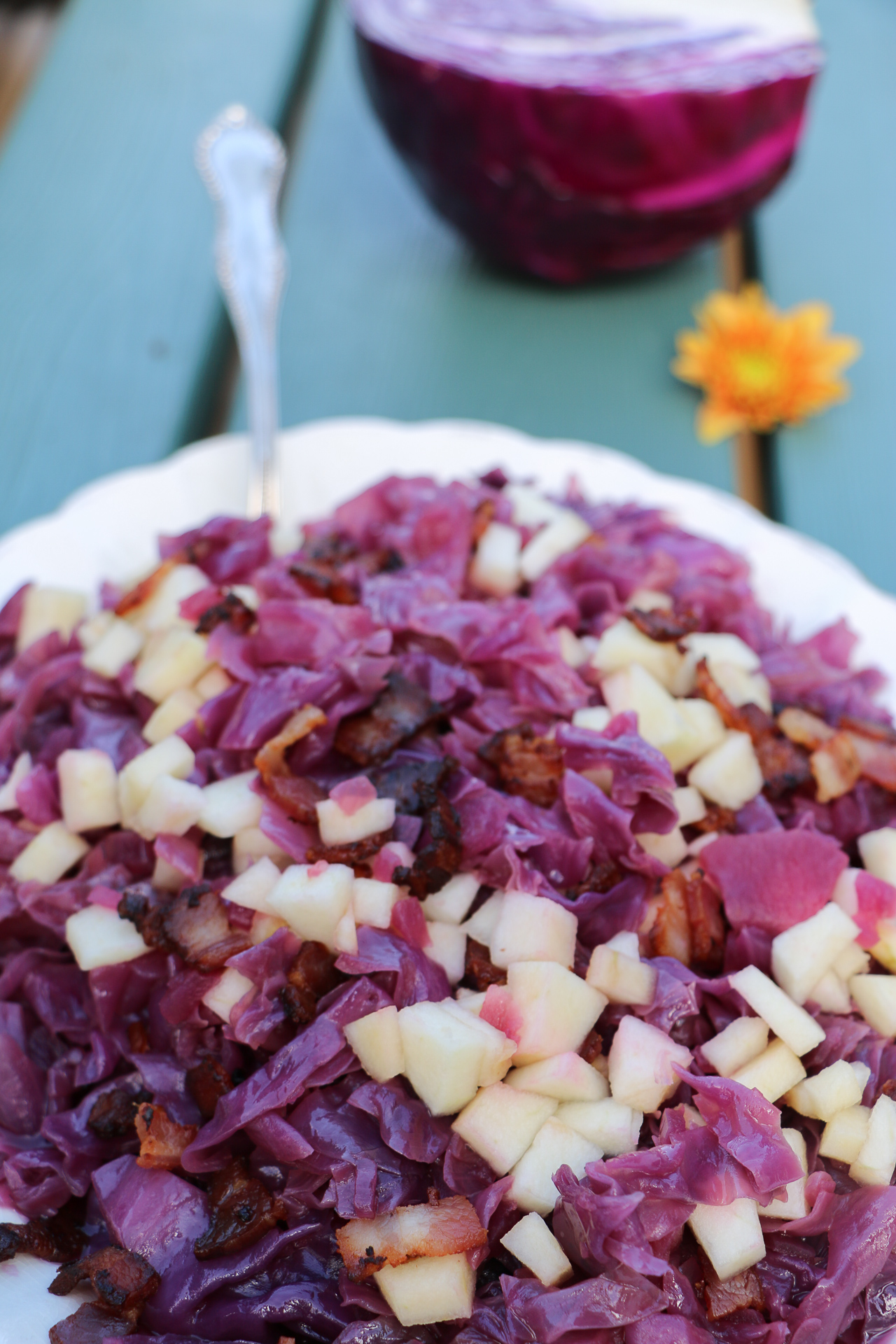 Braised Red Cabbage with Apple Lepp Farm Market