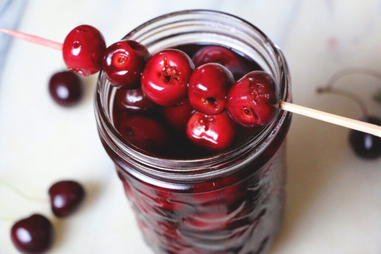 Boozy Bourbon Cherries