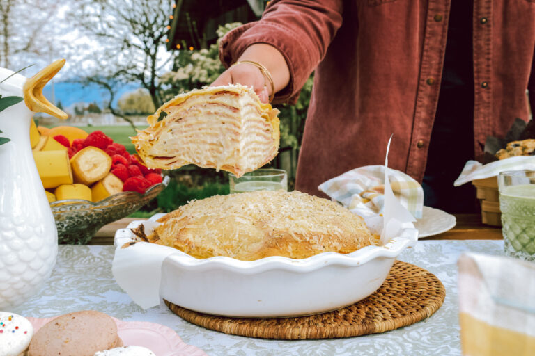 Swiss Crepe Casserole