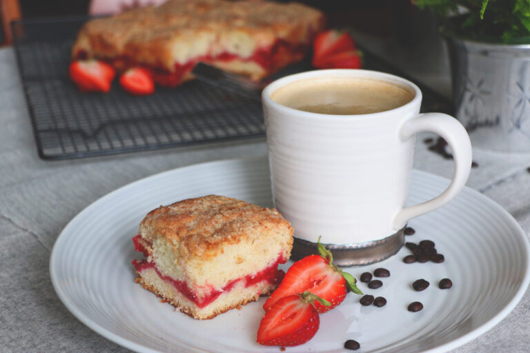 Angela’s Strawberry Coffee Cake