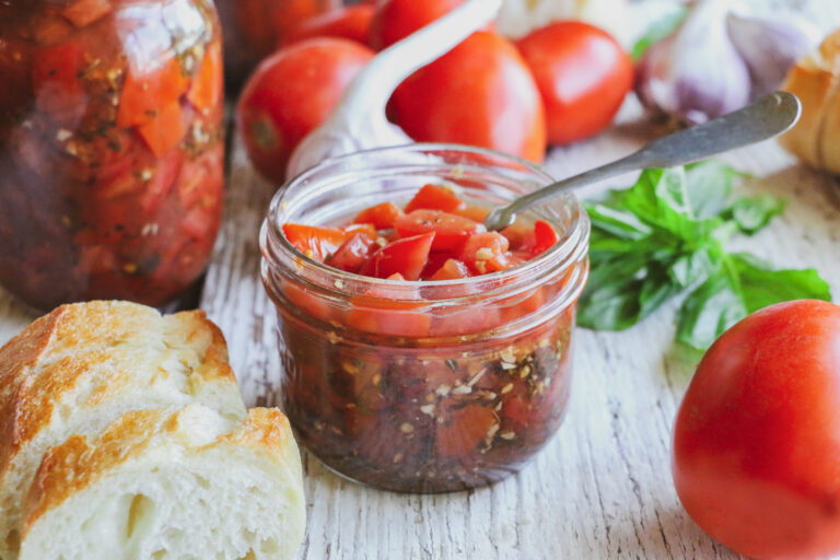 Bruschetta in a Jar