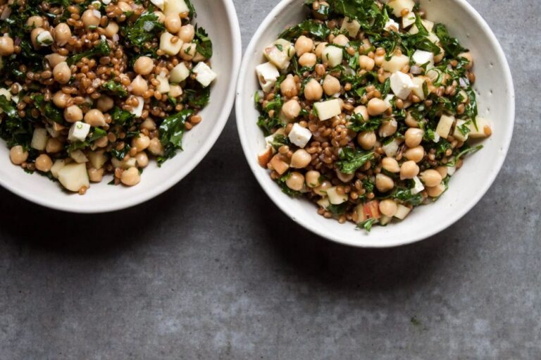Barley Chickpea Salad