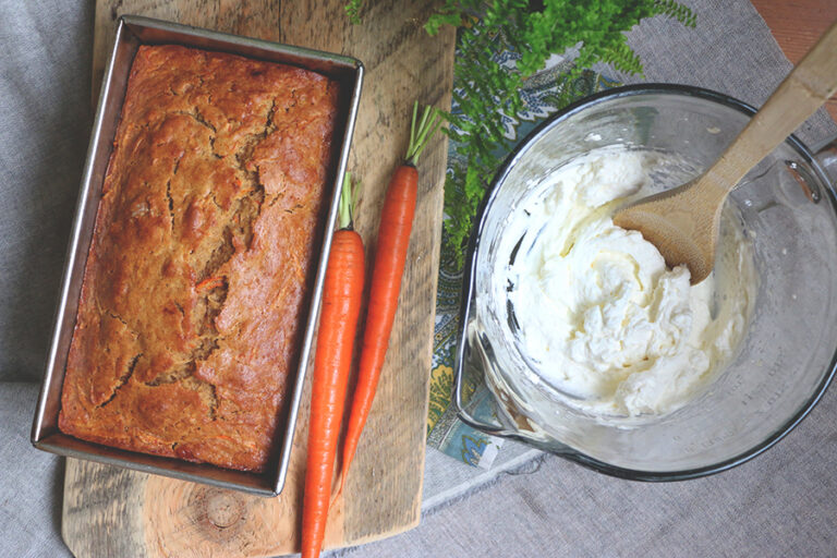 Carrot Loaf with Cider and Olive Oil