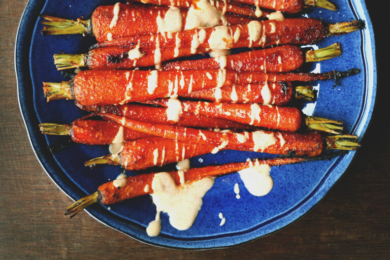 Sweet & Smoky Roasted Carrots