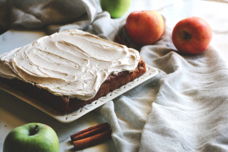 Spiced Applesauce Cake