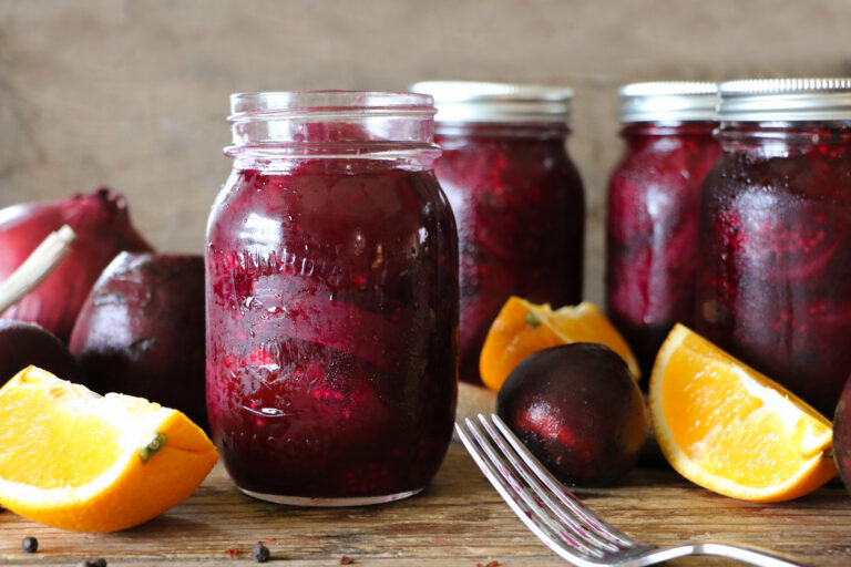 Coriander Pickled Beets