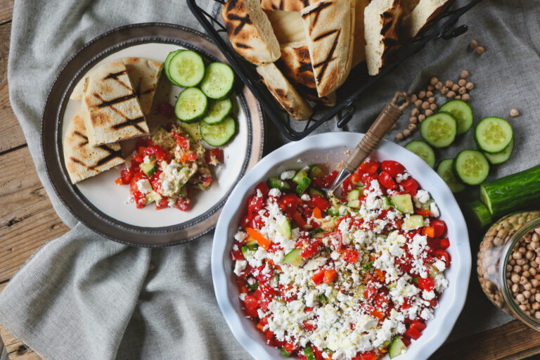 Layered Hummus Dip