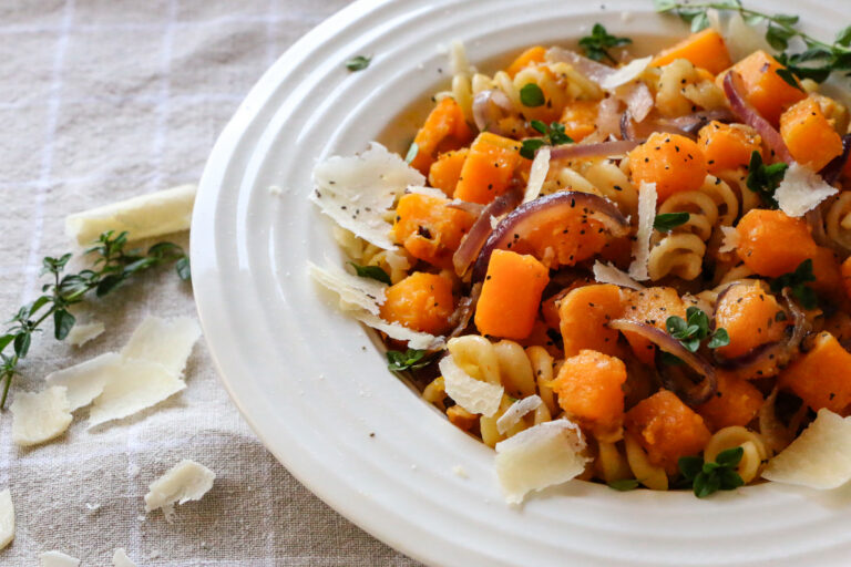 Herbed Pasta with Butternut Squash