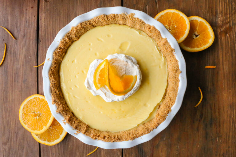 Orange Creamsicle Pie