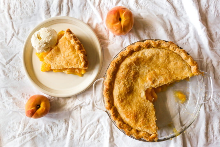 Lovella’s Classic Peach Pie