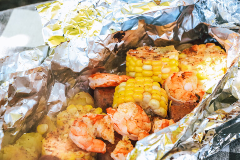Shrimp & Sweet Corn BBQ Packs