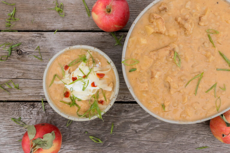 Megan & Jason’s Apple Chicken Chili