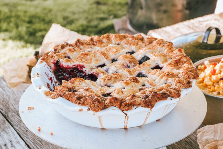 Mixed Berry & Cherry Pie