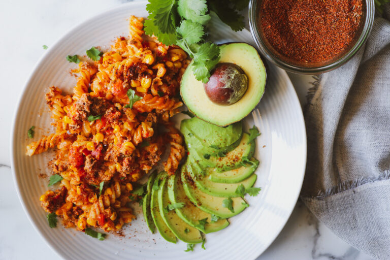 Creamy Mexican Pasta Bake