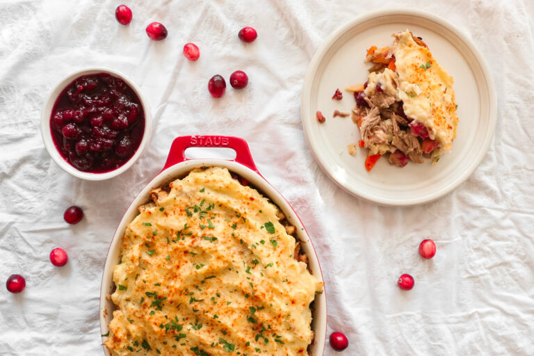 Leftover Turkey Shepherds Pie