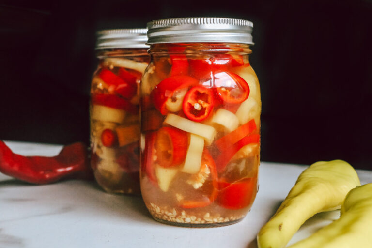 Hot Pickled Peppers