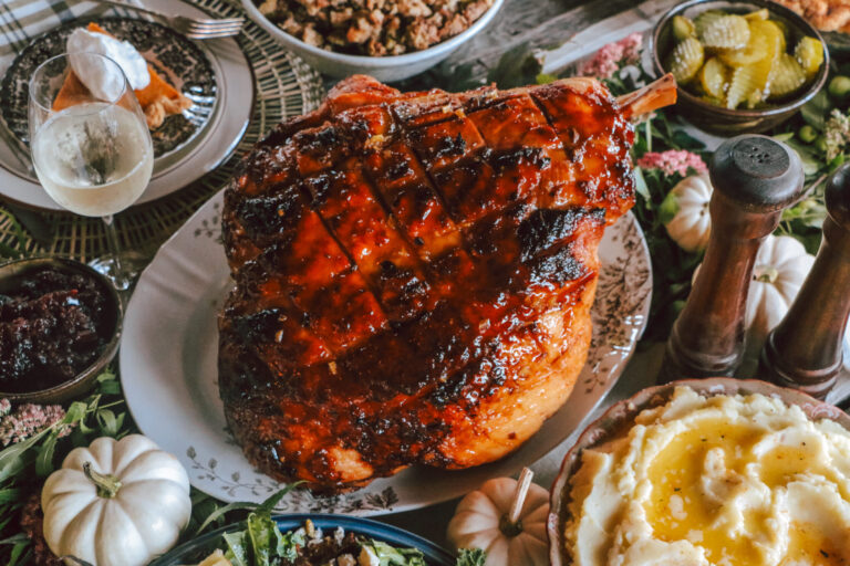 Brown Sugar & Mustard Glazed Ham