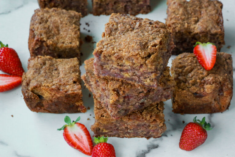 Strawberry Pecan Coffee Cake
