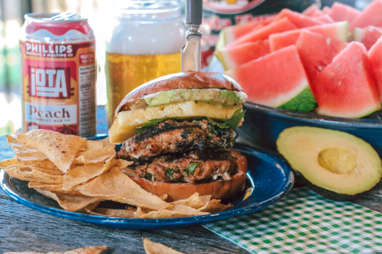 Al Pastor Pork Burger