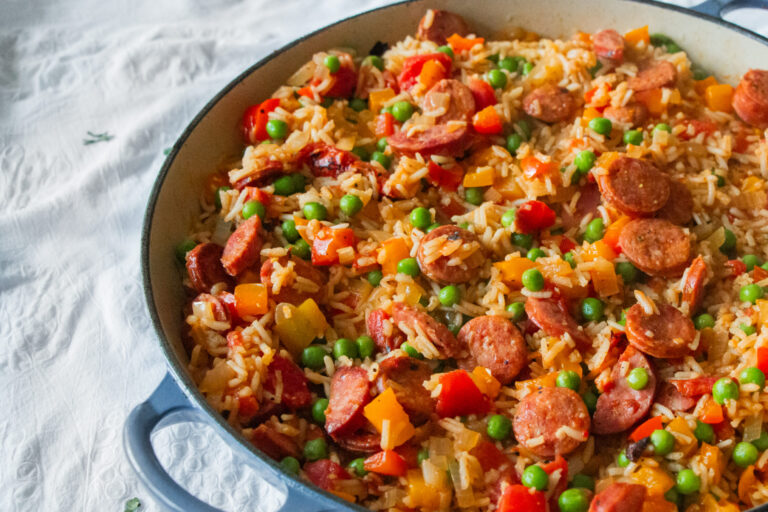 Smoked Sausage and Rice
