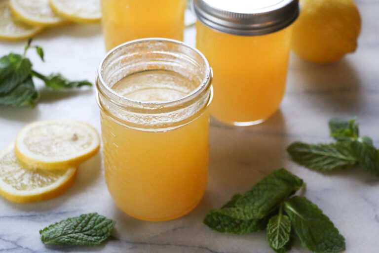 Meyer Lemon Simple Syrup