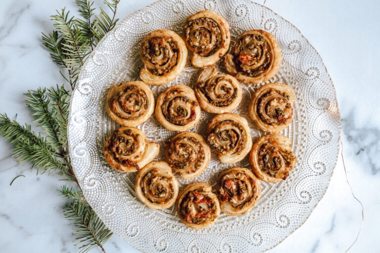 Olive Tapenade Pinwheels