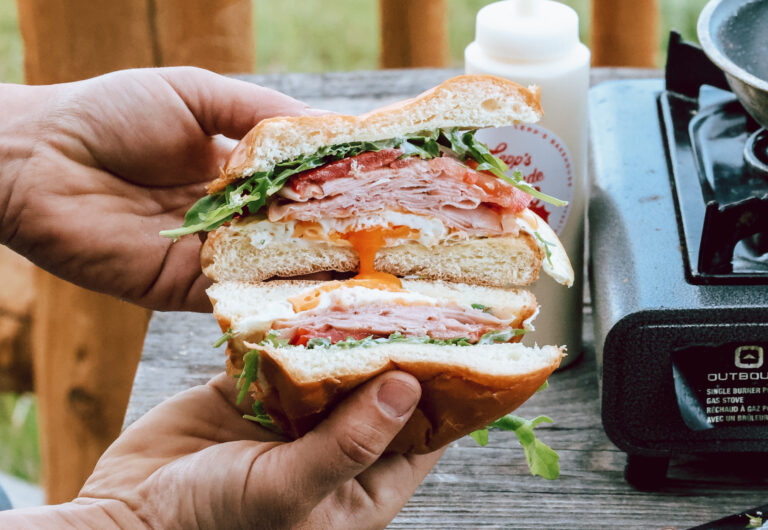 Summertime Breakfast Sandwich