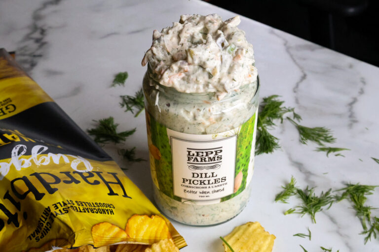 The Viral Dill Pickle Dip