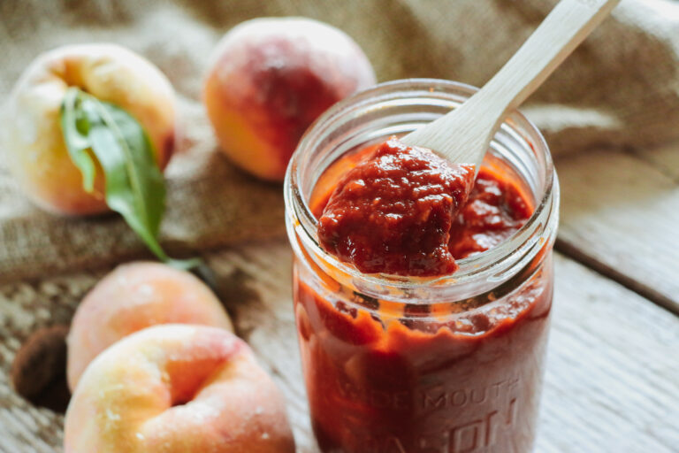 Peach Bourbon BBQ Sauce