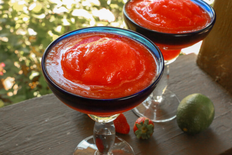 Fresh Strawberry Margaritas