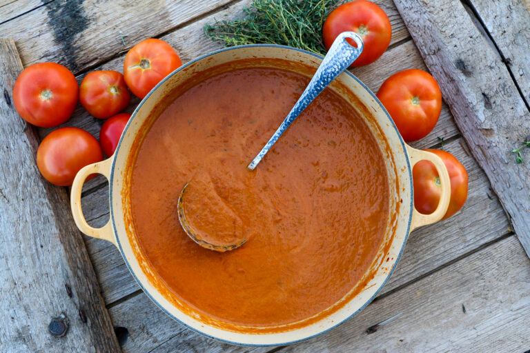Roasted Cream of Tomato Soup