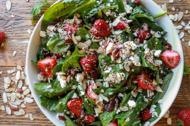 Lepp’s Strawberry Spinach Salad